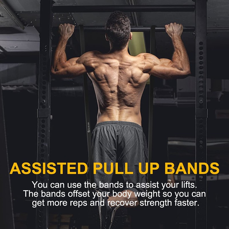Lively Life Resistance Bands Pull Up, Heavy Fitness Exercise Bands
