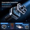 UNBREAKcable Bluetooth 5.3 FM Transmitter for Car, [PD 20W +