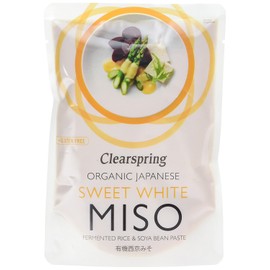Clearspring Organic Japanese Sweet White Miso Paste - Pasteurised