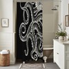 Pakena Cool Octopus Small Stall Shower Curtain 36x72 Inch Nautical