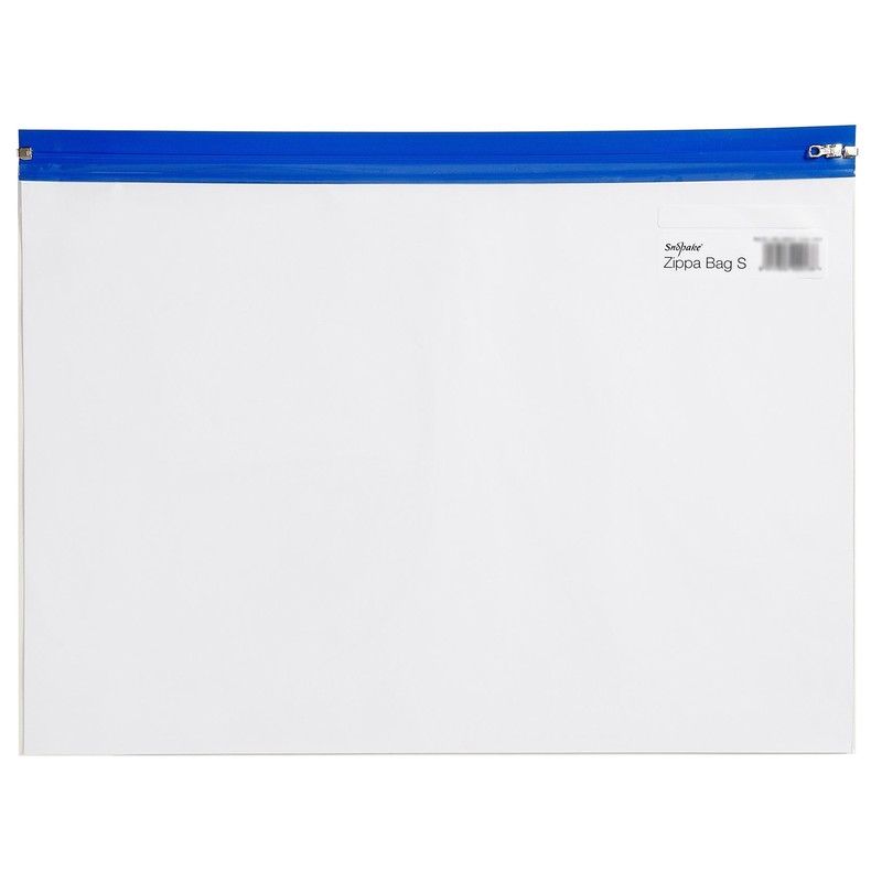 Snopake A4 Zippa-Bag ‘S’ Classic with Write-On Label [Pack of