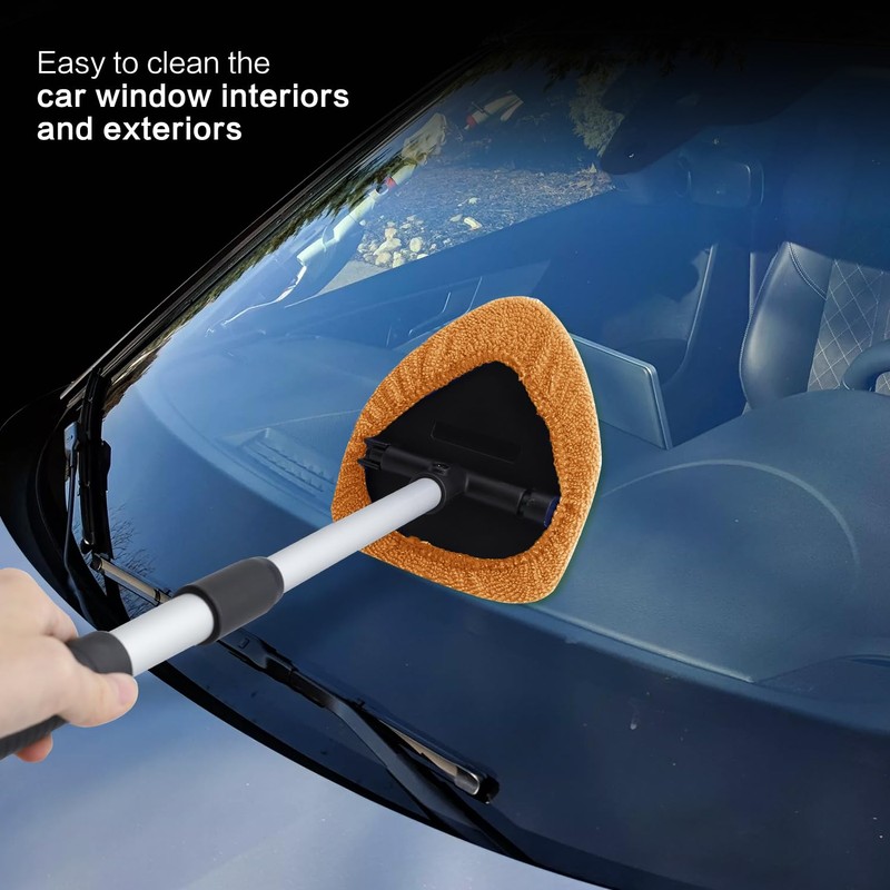 Windshield Cleaner Tool 22.5" L - Car Interior&Exterior Window Cleaning
