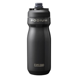 CamelBak Podium Steel Insulated Stainless Steel Bike Water Bottle Black, 18oz