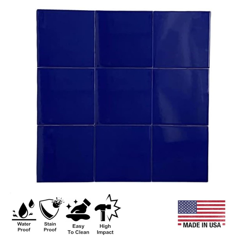 Tenedos 4 x 4.25 Inches Glossy Ceramic Tile – Box