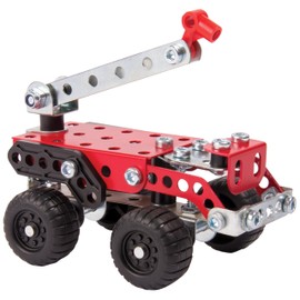 MECCANO, 3 Model Set - Rescue with 87 Parts and 2 Real Tools Kids STEM Construction Education Toy, Model Building Kit for Boys and Girls Aged 8 and Up