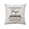 This cushion belongs to the best dad - gifts from