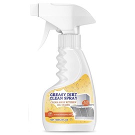 LUusmm All-Purpose Oil Stain Cleaner,Kitchen Foam Cleaner,Kitchen Oil Remover Degreaser Spray,All-Purpose Cleaner and Degreaser,Dissolve Grease & Oil Stains,Kitchen Bathroom Cleaning Supplies(120ml)