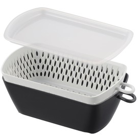 Akebono Sangyo Chili Lisal Bowl with Lid Kaku MZ-3537