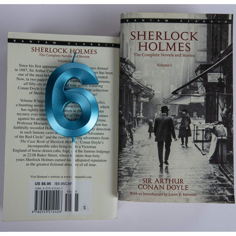 Happy Birthday Birthday Candles, Metallic Red, Pack of 6 (5