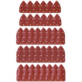 Bates- Mouse Detail Sander - 60 PCs, 40/80/120/180/240 Grit Sanding Pads, Compatible With Mouse & Palm Sanders