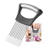 Onion Slicer, Mumulo Stainless Steel Onion Cutter for Slicing and