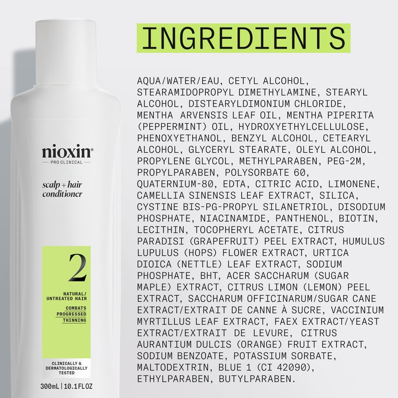 Nioxin System 2 Scalp + Hair Thickening Conditioner 300ml