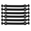 6 Pcs Tennis Racket Vibration Dampeners Long Buckle Tennis Racquet