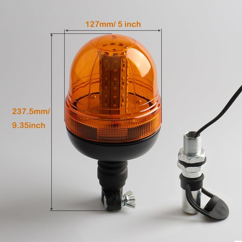 Hooma 60 LEDs Rotating Light LED 12 V 24 V