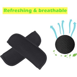 2 correas de asiento de coche para carriola de bebé, fundas para cinturón de seguridad para recién nacidos, bebés y niños, fundas para correa de asiento de coche para asientos de coche, carriola de