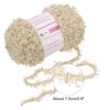 MECCANIXITY Fur Yarn Soft Fluffy Chunky Yarn Fuzzy Eyelash Yarn