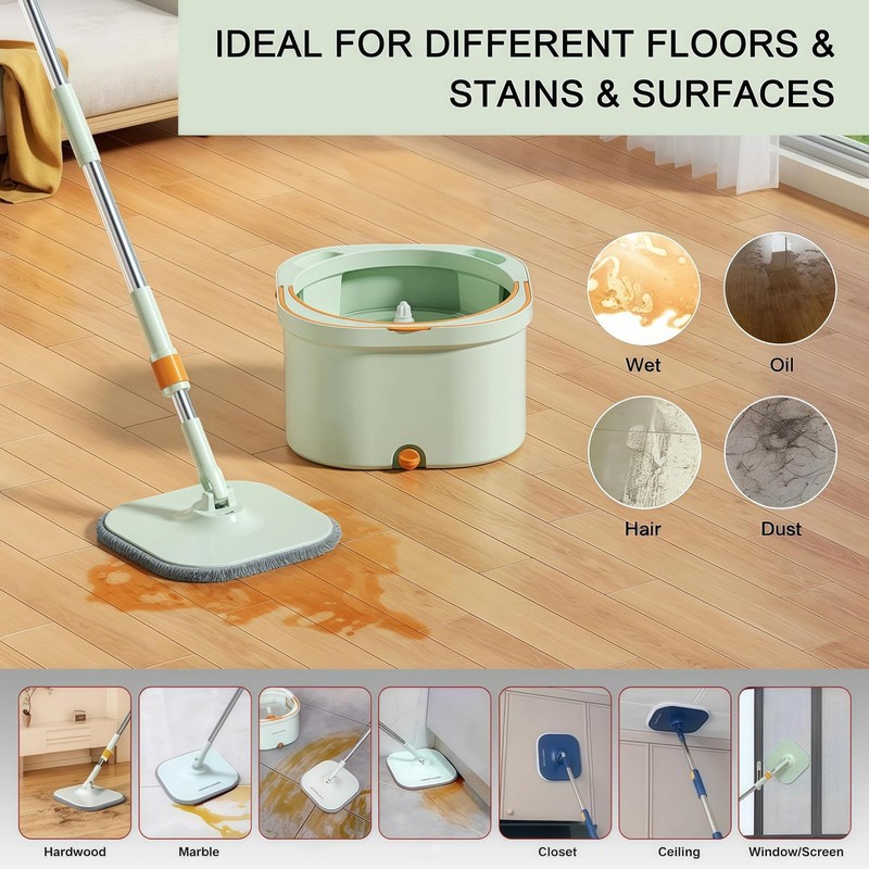 Square Microfiber Mop Pads Refills,Thick Microfiber Pad Refill,Square Micro-fiber Mop