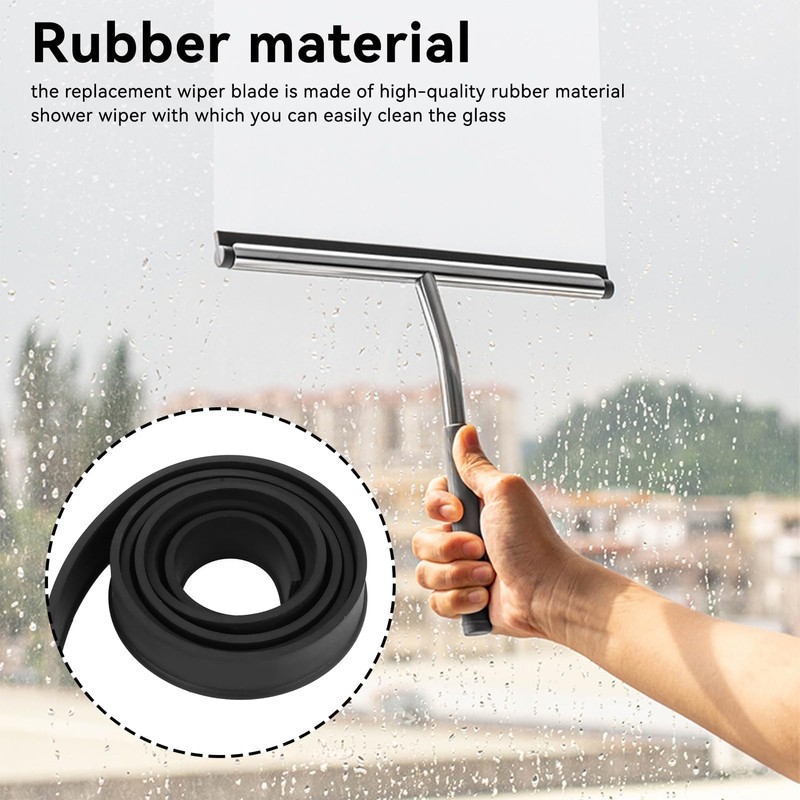 Squeegee Window Squeegee Window Squeegee Wiper Rubber Blade 105 cm