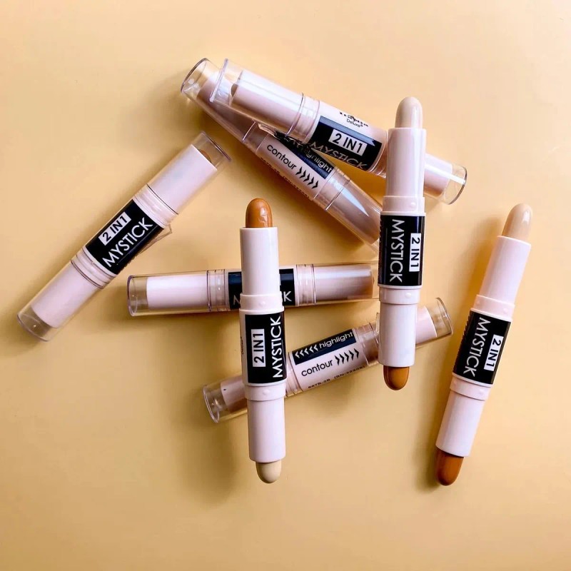 Corrector Y Contorno En Barra 2 En 1 Italia Deluxe
