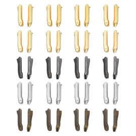 sourcing map Double Open Zipper Repair Latch Kits, #5 Insert Pins for Jacket Coat Two-Way Separating Zippers (5Colors, 20 Pairs)