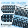 Cluster Lashes GEMERRY Lash Clusters Fluffy Individual Lashes Two Styles