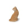 Hi-Line Gift Ltd. Orange Tabby Cat Sitting Lifelike Garden Statue