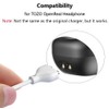 [2-Pack] Charger Compatible with TOZO OpenReal Headphone Charger, 2FT Replacement