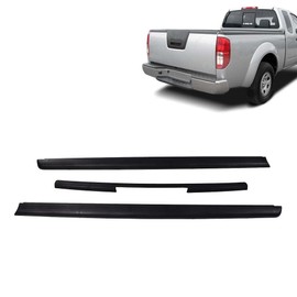 Tailgate Cover Cap Compatible with Nissan Frontier King 2005-2014,Cab Bed Rail Protectors Caps(Fits King CAB Models ONLY),3 Pack