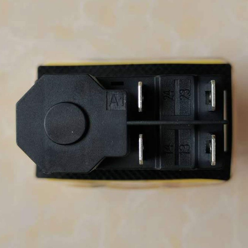 KEDU KJD17B/120V 4Pins Electromagnetic Switch ON-Off Waterproof Pushbutton Switches with