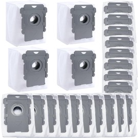 NautDuty 28 Pack Replacement Vacuum Bags Fit with i Robot i7 i7+, j7 j7+,i8 i8+, i3 i3+, i4 i4+, i1+, i6 i6+, j6 j6+, s9, s9 Plus Bags Bulk Automatic Dirt Disposal Bags Bin Bags