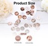Pack of 30 Mother of Pearl Buttons, Natural Shell Buttons