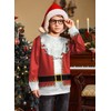 BesserBay Children's Unisex Christmas Motif Funny Sweatshirts Christmas Gift 4-12