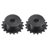 sourcing map #25 Chain Roll Gear 8 mm Bore 1/4
