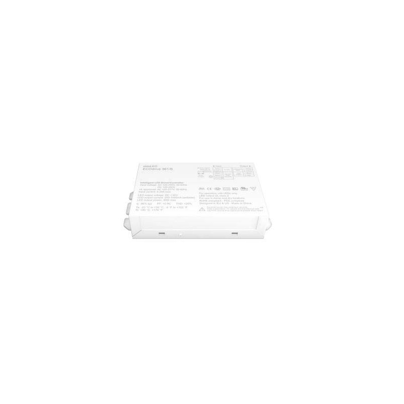 EldoLed ECOdrive 361/B 30W and is 0-10V compatible smoothly dims
