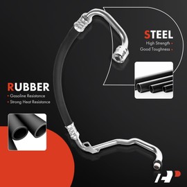 A-Premium Oil Cooler Line Hose Compatible with Volvo C70 S70 V70 1998 850 1994-1997 Turbocharged Inlet Side