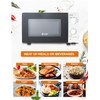 Commercial Chef 0.6 Cu. Ft. Countertop Microwave Oven, Mechanical Dial