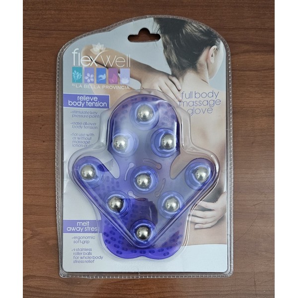 Flex New Flex Well Full Body Massage Glove