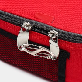 HINZIC 8Pcs Zipper Clip Anti Theft Deterrent, Dual Opening Safety Zipper Pull Replacement, S Carabiner Clips for Backpacks Traveling Camping Suitcases