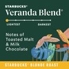 Starbucks K-Cup Coffee Pods, Starbucks Blonde Roast Coffee, Veranda Blend