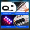 JMBricklayer LED Light Kit Building Blocks Set, 2x6 Blue&Red Light