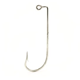 Mustad O'Shaughnessy 90º Jig Hook, Forged, Eyed - Duratin 9/0