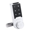 Touch Digital Password Keypad Cabinet Lock 30mm Silver Electronic Anti