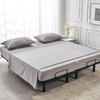 Kingnex Striped Split Top California King Sheets Sets for Adjustable