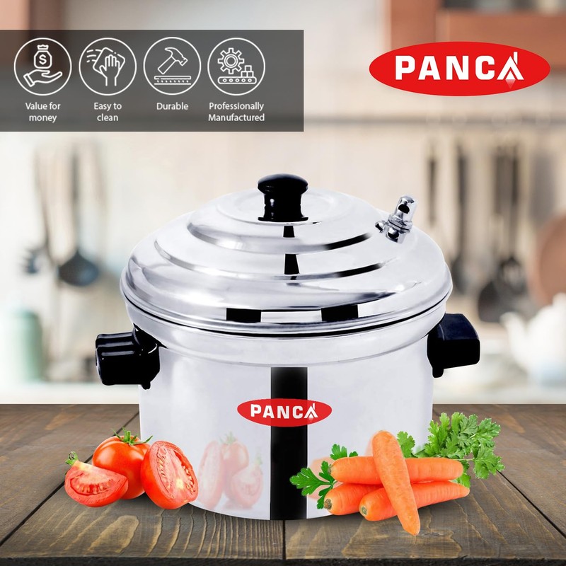 PANCA Idli Maker 4 Plates,Stainless Steel Idli Cooker Induction And