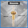 VekAuto Adjustable Door Pin Switch Car Engine Trunk Waterproof and