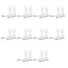 Vitalux Set of 10 Acrylic Screw Loader Movable Adjustable Angle