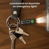 Mini Keychain Flashlight,Rec<wbr/>hargeable EDC Pocket Flashlights with 6 Modes