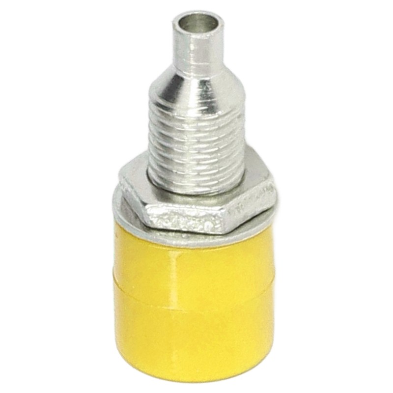 100Pcs Banana Socket M6 4mm Good Transmission Excellent Manufacture Electrical
