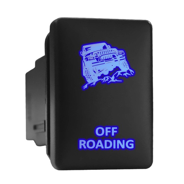 Off Roading Symbol Modern Model Push Button Compatible with Toyota