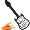 2Pcs Black Cheese Grater, Stainless Steel Cheese Shredder, Handheld Graters